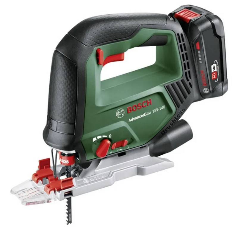 Stichsäge Akku-Stichsäge1 x Akku PBA 18V 2.0Ah 0603013003 van Bosch – productafbeelding 1 van 5