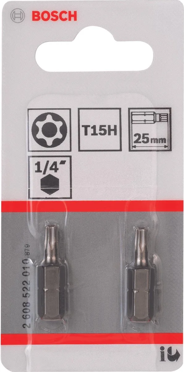 T15H Security-Torx�-bit extra-hard van Bosch – productafbeelding
