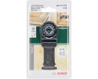 Tauchsägeblatt Tauchsägeblatt Holz für Multifunktionswerkzeuge Starlock (AIZ 32 EPC von Bosch Professional – Produktbild 2 von 2