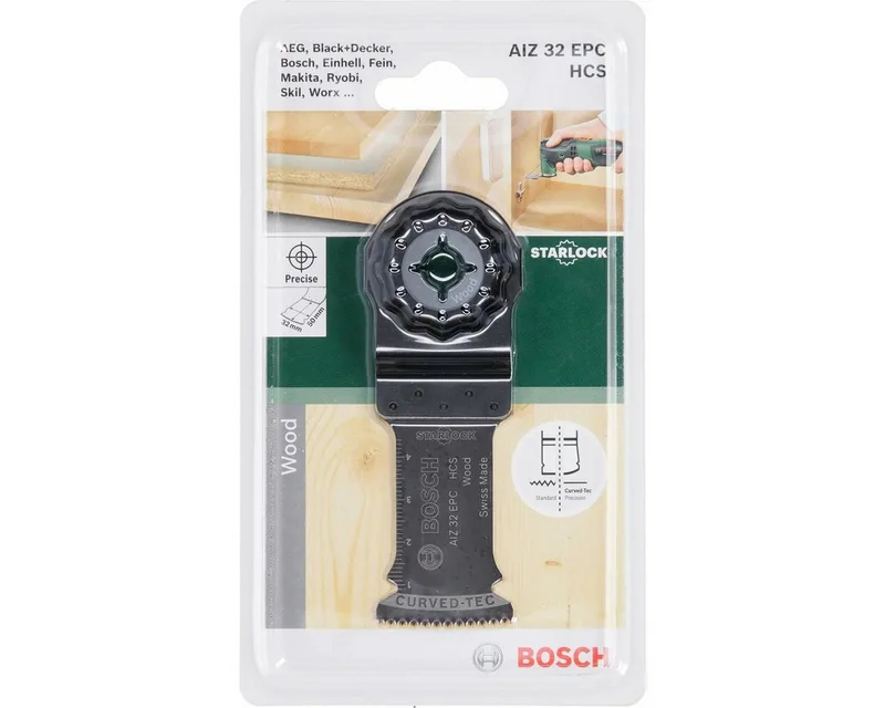 Tauchsägeblatt Tauchsägeblatt Holz für Multifunktionswerkzeuge Starlock (AIZ 32 EPC von Bosch Professional – Produktbild 2 von 2