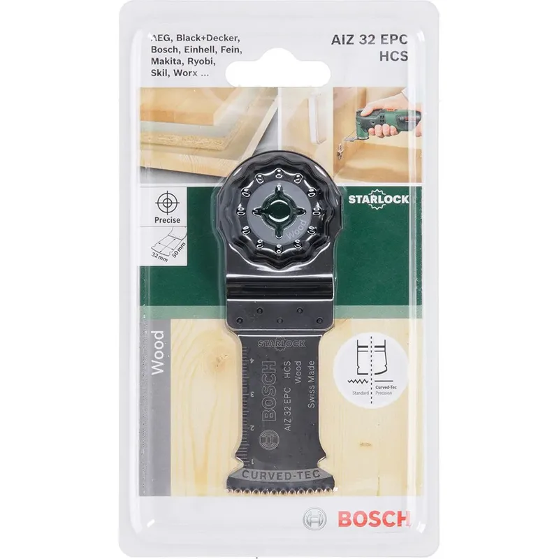 Bosch Accesorios Lame D´outil Multifonction Wood Aiz 32 Epc de Bosch Professional – image du produit 2 sur 2