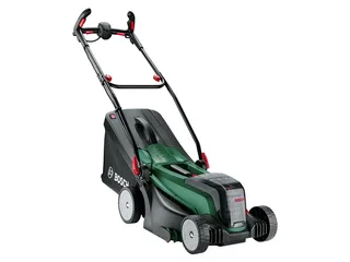 Tuinapparatuur - 18V ACCU-grasmaaier, 37 cm bereik, zonder accu, lader 06008B9E01 van Bosch – productafbeelding 2 van 5