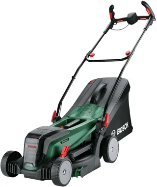 Tuinapparatuur - 18V ACCU-grasmaaier, 37 cm bereik, zonder accu, lader 06008B9E01 van Bosch – productafbeelding 1 van 5