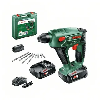 Uneo Maxx Accu boorhamer - Met 2x 18 V accu's en lader - Met koffer van Bosch Home & Garden – productafbeelding 2 van 6