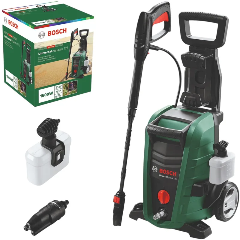 Universal Aquatak 125 Hogedrukreiniger - op snoer - 1500 W - 125 bar van Bosch – productafbeelding 1 van 6