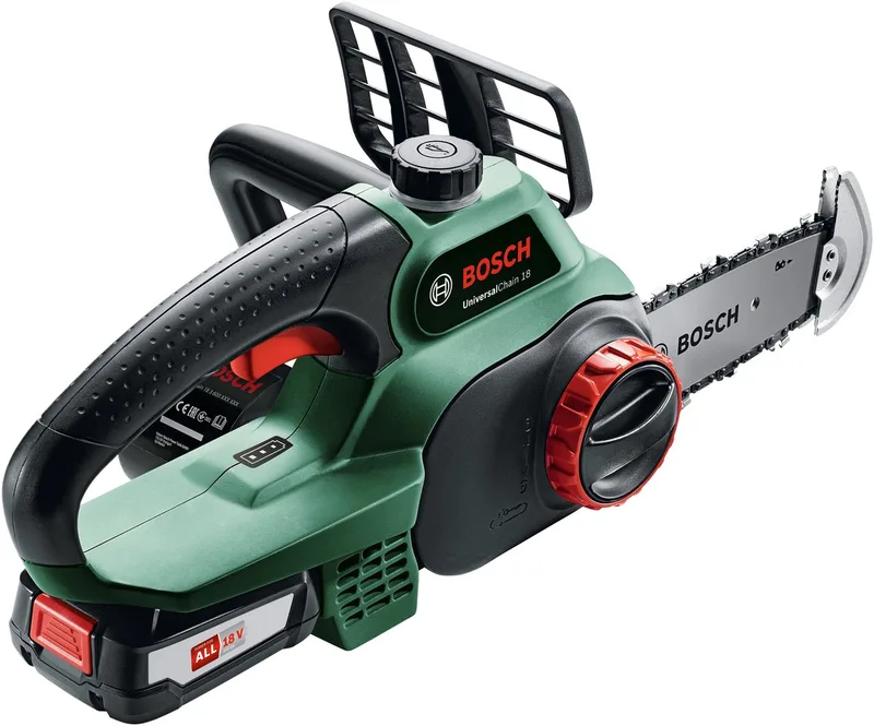 UniversalChain 18 Kettingzaag - Met 18 V accu en lader van Bosch – productafbeelding 3 van 5