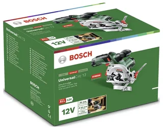 UniversalCirc 12 Accu Cirkelzaag - Inclusief zaagblad - Losse Body (geleverd zonder 12 V accu en lader) van Bosch Home & Garden – productafbeelding 3 van 3