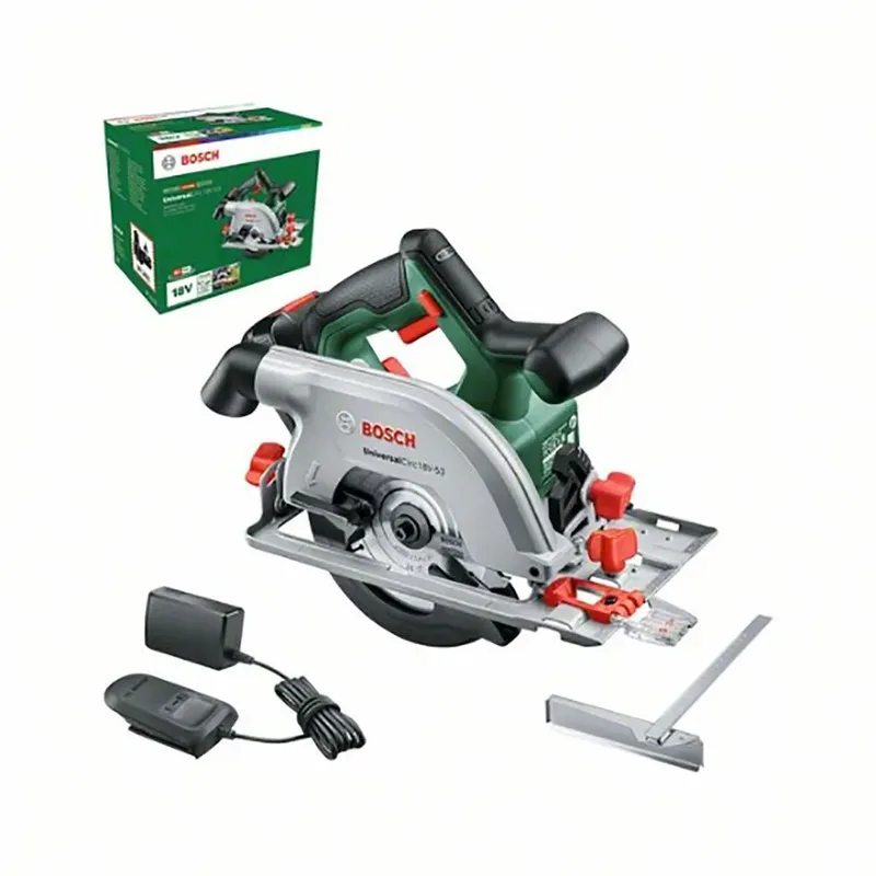 UniversalCirc 18V-53 Accu cirkelzaag - Met 18V accu & lader - Zaagblad 160 mm van Bosch – productafbeelding 2 van 6