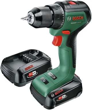 UniversalDrill 18V-60 Accuschroefboormachine - Met 2x 18 V Li-Ion accu (2,0 Ah) en lader by Bosch Home & Garden – product image 3 of 5