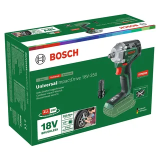 UniversalImpactDrive 18V-350 accu slagschroevendraaier 18 V ( 0603980304 ) 350 Nm borstelloos solo - zonder accu, zonder lader van Bosch – productafbeelding 4 van 6