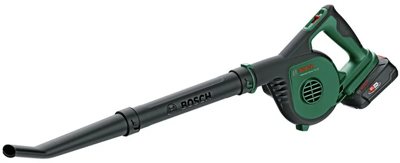 UniversalLeafBlower 18V-130 - Bladblazer - Inclusief 18 V Li-Ion Accu (2.5 Ah) – Oplader van Bosch – productafbeelding 1 van 6