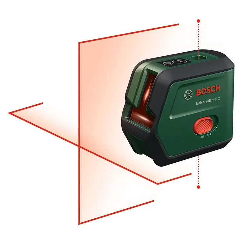 UniversalLevel 2 Set Kruislijnlaser Reikwijdte (max.): 12 m von Bosch – Produktbild 5 von 6
