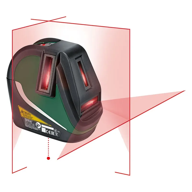 UniversalLevel 3 Maxi-Set Kreuzlinienlaser selbstnivellierend Reichweite (max.): 10 m fra Bosch Home & Garden – produktbillede 4 af 6