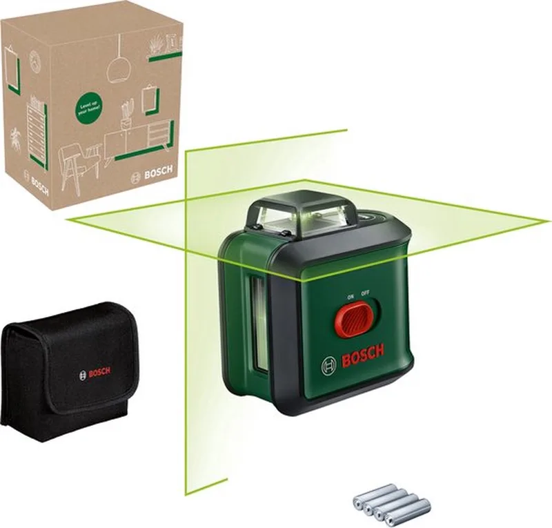 UniversalLevel 360 - 360° Kruislijnlaser - Inclusief opbergetui - Batterijen by Bosch – product image