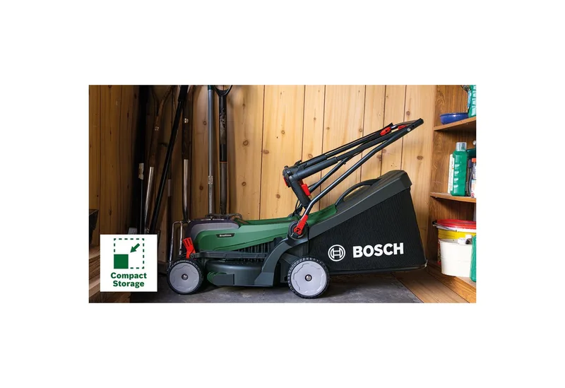 UniversalRotak 2x18V-37-550 - Accu-grasmaaier - Inclusief 2x 18V Li-Ion (4.0 Ah) accu en Lader van Bosch – productafbeelding 5 van 5