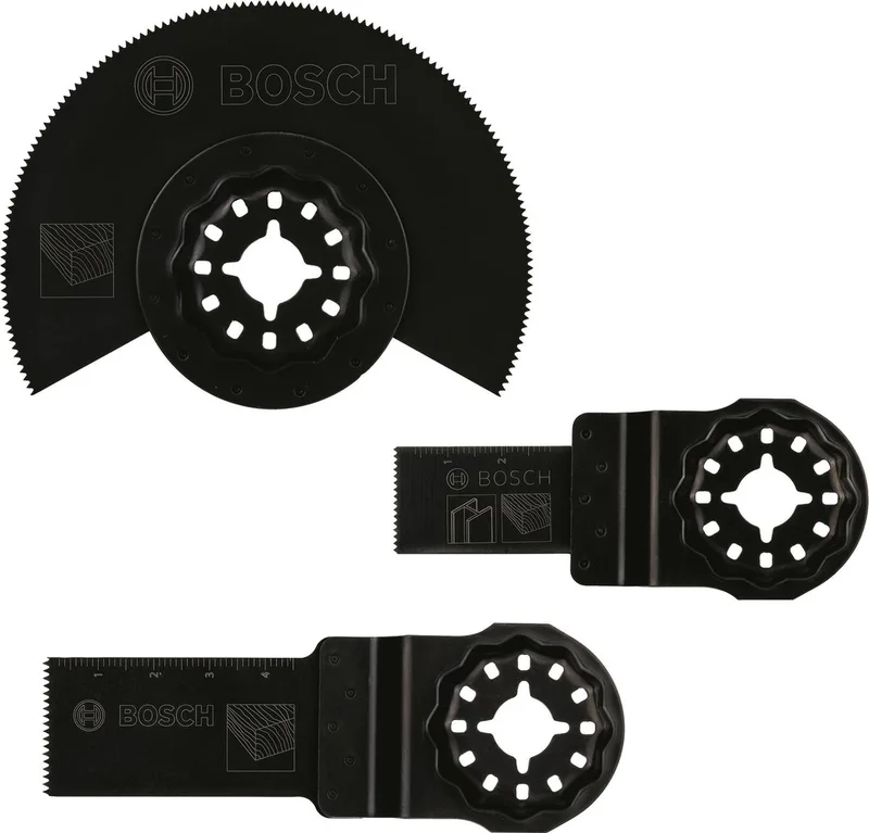 Universele multitool set - 3-delig - Voor hout en metaal by Bosch – product image