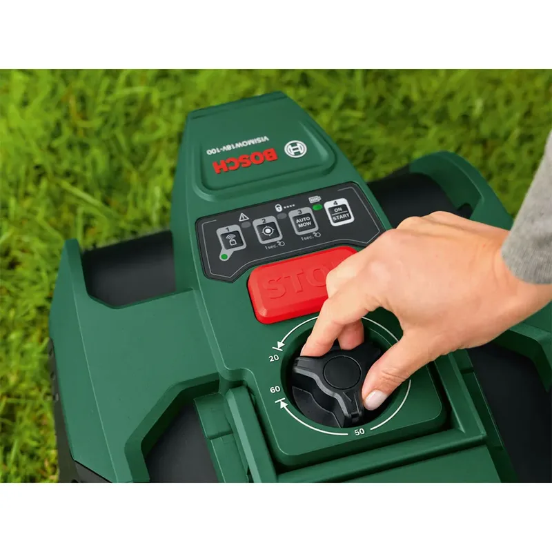 Visimow18v-100 Robotmaaier van Bosch – productafbeelding 6 van 6