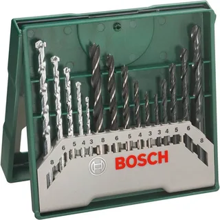 X-Line Boorset - 15-delig - Hout, metaal en steen von Bosch Home & Garden – Produktbild 1 von 3