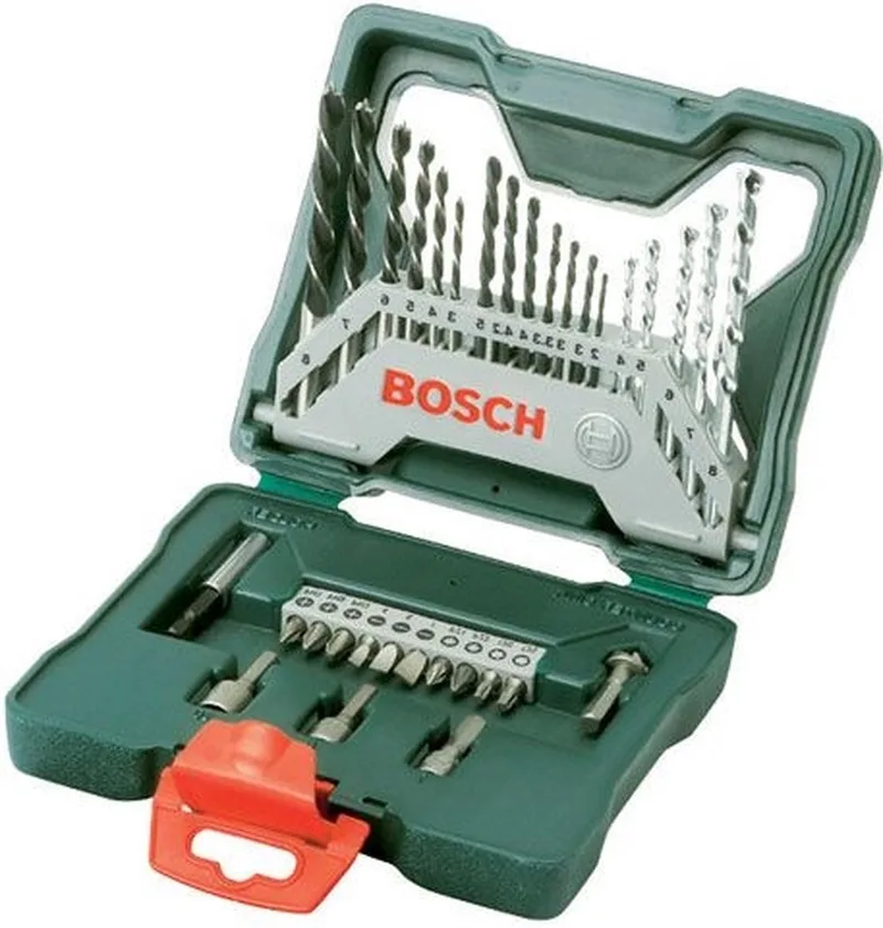 X-Line - Boorset - 33-delig - Voor hout, metaal en steen by Bosch Home & Garden – product image