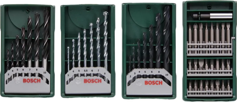 X-Line Boorset - 46-delig - Voor hout, metaal en steen de Bosch Home & Garden – image du produit