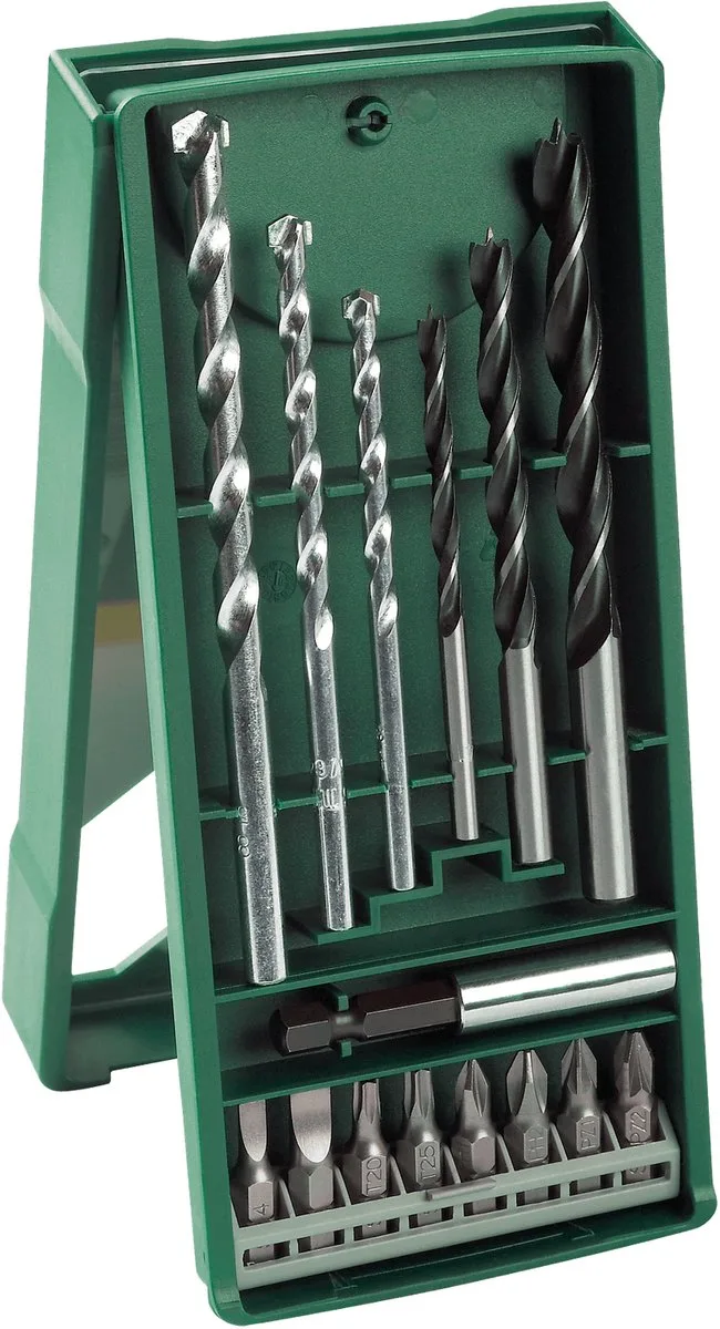 X-Line borenset - 15-delig - Voor hout en steen van Bosch – productafbeelding 1 van 3