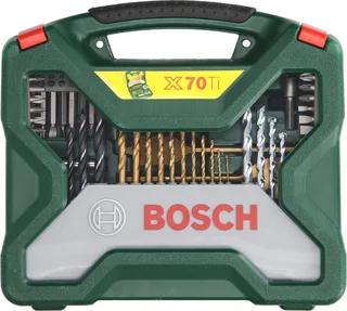 X-Line borenset - 70-delig - Titanium Plus Serie - Voor hout, metaal en steen van Bosch – productafbeelding 3 van 3