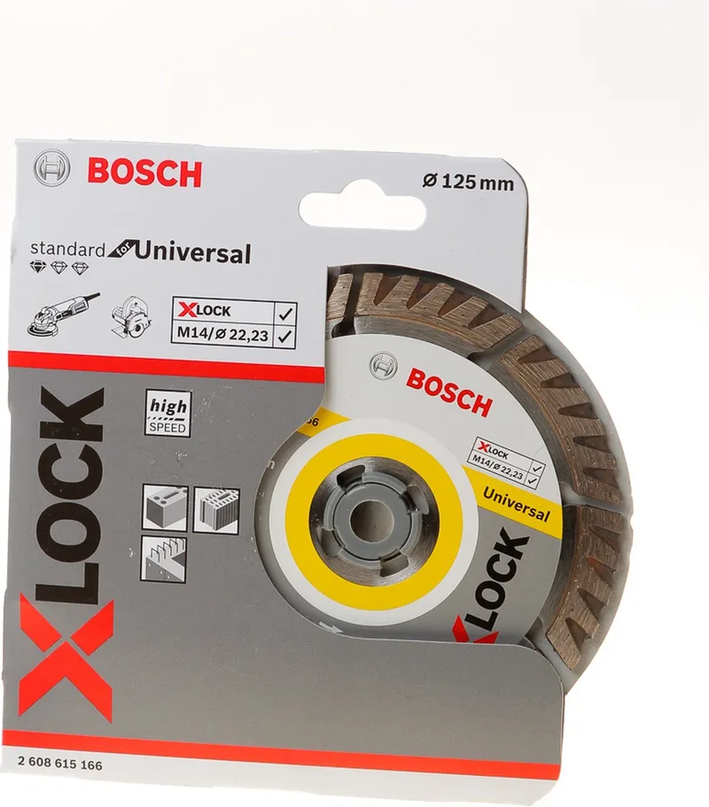 X-LOCK - Diamantdoorslijpschijf - 125 mm - Universeel by Bosch Professional – product image