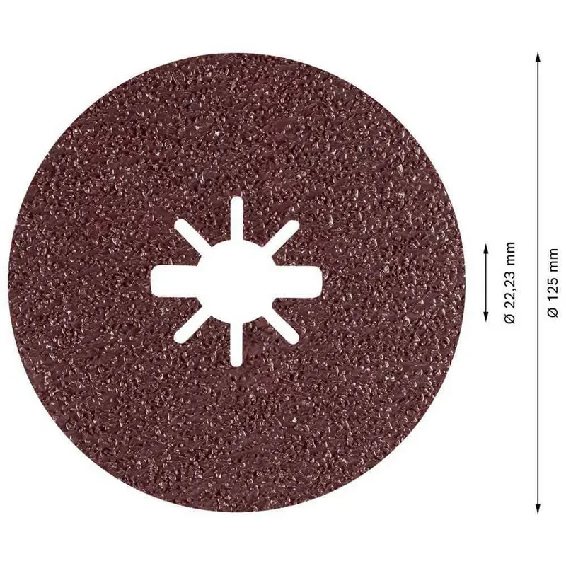 X-LOCK sanding disk - for metal (pack of 25) von Bosch – Produktbild 2 von 5