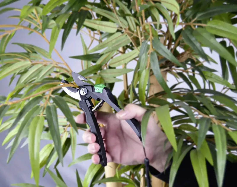 aambeeld-snoeischaar, zwart/groen de Brüder Mannesmann – image du produit 2 sur 2