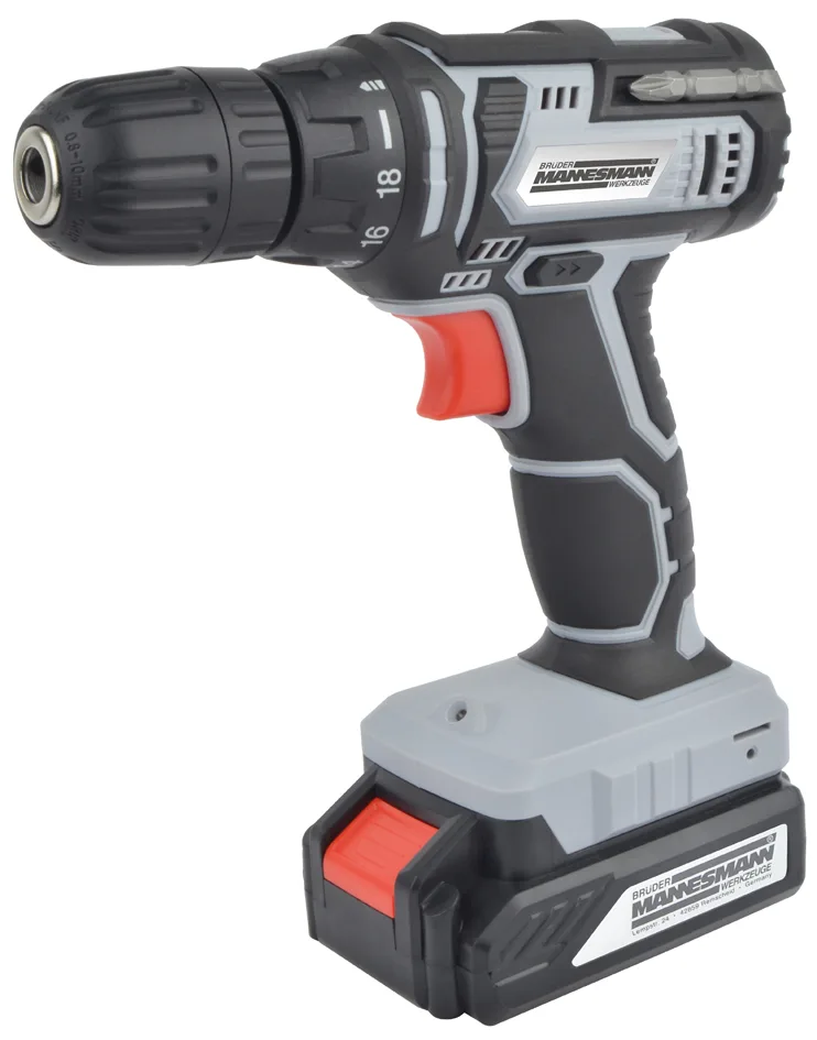Akku-Bohrschrauber, 20 Volt, 2 Akkus de Brüder Mannesmann – image du produit