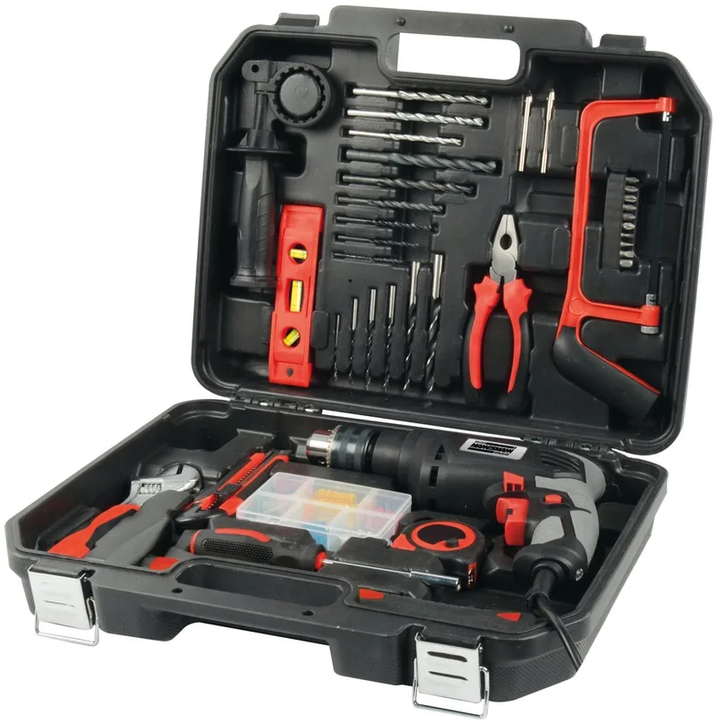 Brüder Mannesmann 36-delige Gereedschapsset met boormachine 750 W by Brüder Mannesmann – product image