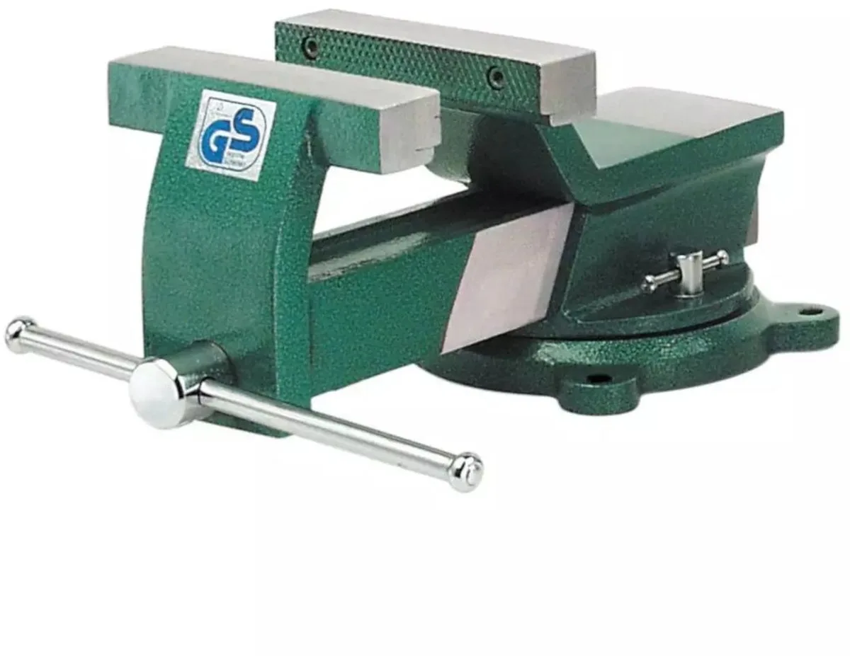 Brüder Mannesmann 73150 Bankschroef - Draaibaar - 150mm van Brüder Mannesmann – productafbeelding