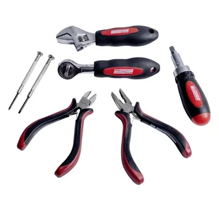 Elektro gereedschapset (45 dlg) in etui de Brüder Mannesmann, Noir – image du produit 5 sur 5