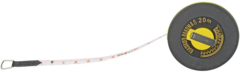 Glasfaser-Bandmaß, Länge: 20 m by Brüder Mannesmann – product image