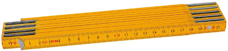 Holz-Gliedermaßstab, Länge: 2,0 mm von Brüder Mannesmann – Produktbild