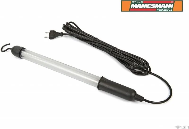looplamp TL - 230V - 8 watt - spatwaterdicht by Brüder Mannesmann, Black – product image