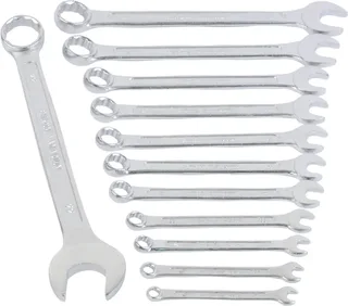 M 130-12 DIN Ring-Maulschlüssel-Satz 12teilig by Brüder Mannesmann – product image 1 of 3