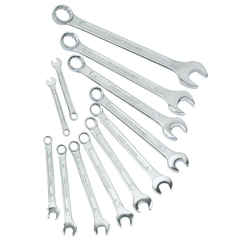 M 130-12 DIN Ring-Maulschlüssel-Satz 12teilig by Brüder Mannesmann – product image 3 of 3