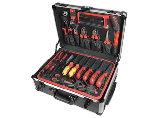 M29076 pour mécanicien de précision Mallette à outils équipée (L x l x H) 48 x 38 x 50 cm de Brüder Mannesmann – image du produit 2 sur 5