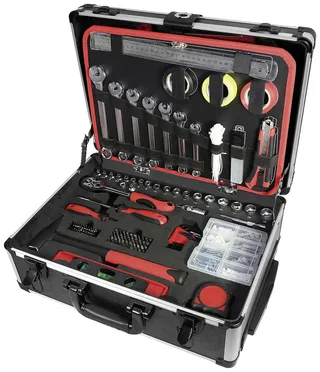 M29076 pour mécanicien de précision Mallette à outils équipée (L x l x H) 48 x 38 x 50 cm de Brüder Mannesmann – image du produit 1 sur 5