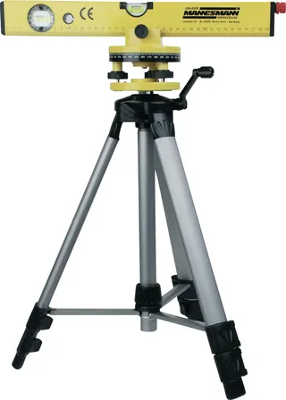 M81110 Laser-Wasserwaage inkl. Stativ 40 cm 30 m 0.5 mm/m van Brüder Mannesmann – productafbeelding 1 van 4