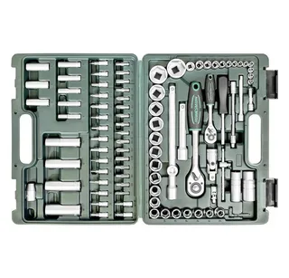 M98410 Dopsleutelset Metrisch 1/4 (6.3 mm), 1/2 (12.5 mm) 94-delig de Brüder Mannesmann, Kleurloos – image du produit 2 sur 4
