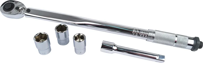 Momentsleutel 40-210 - Nm 1/2" - 5-delig | Handgereedschap de Brüder Mannesmann, Gris – image du produit