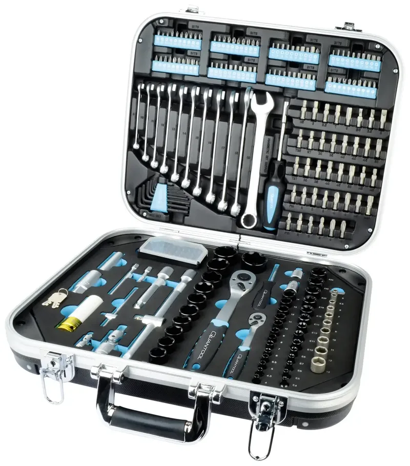QUANTOOL Q25101 Werkzeugset 233teilig by Brüder Mannesmann – product image