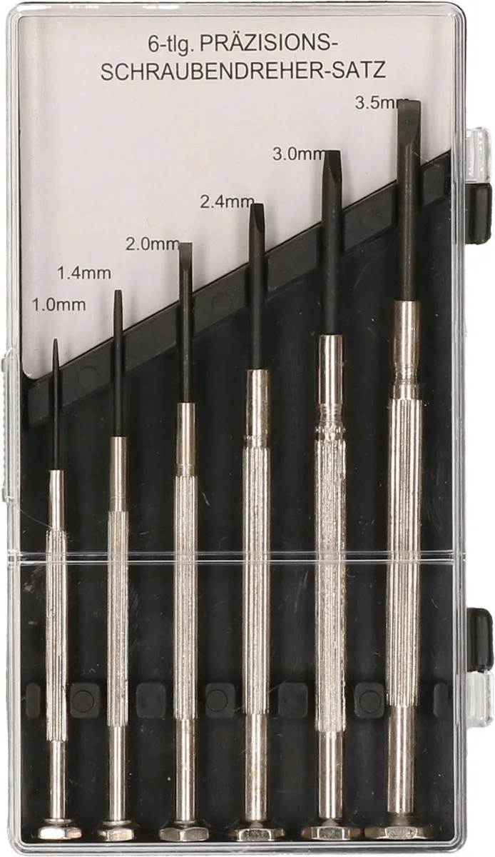 Schroevendraaierset horlogegereedschap by Brüder Mannesmann, Silver – product image