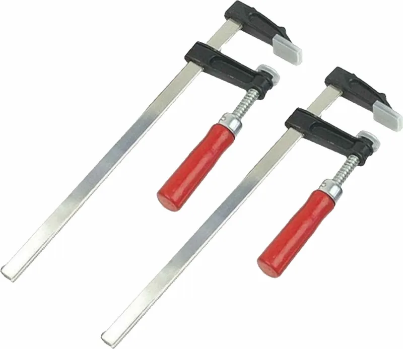Snelspan lijmklem - 2x - verzinkt staal - bereik 150 mm - lijmtang von Brüder Mannesmann, Mehrfarbig – Produktbild