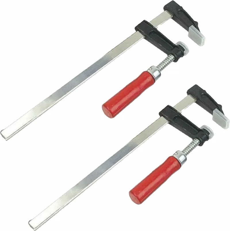 Snelspan lijmklem - 2x - verzinkt staal - bereik 200 mm - lijmtang von Brüder Mannesmann, Mehrfarbig – Produktbild