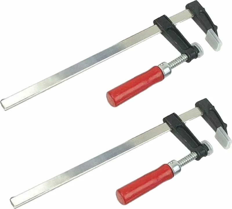 Snelspan lijmklem - 2x - verzinkt staal - bereik 250 mm - lijmtang fra Brüder Mannesmann, Flerfarvet – produktbillede