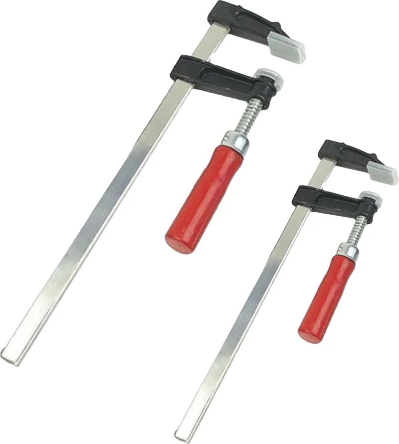 Snelspan lijmklemmen set - 2x - verzinkt staal - bereik 150 en 250 mm - lijmtang från Brüder Mannesmann, Flerfärgad – produktbild