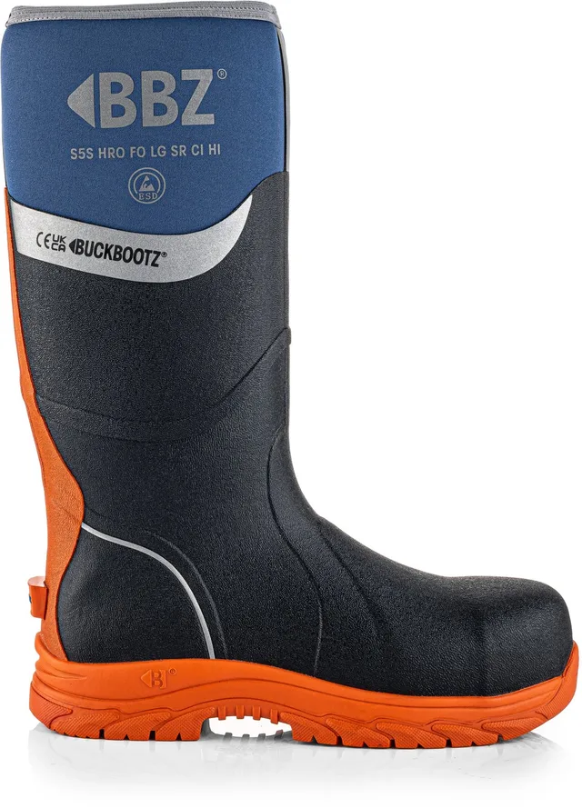 BBZ6000 BL NM Safety Wellington Boot
